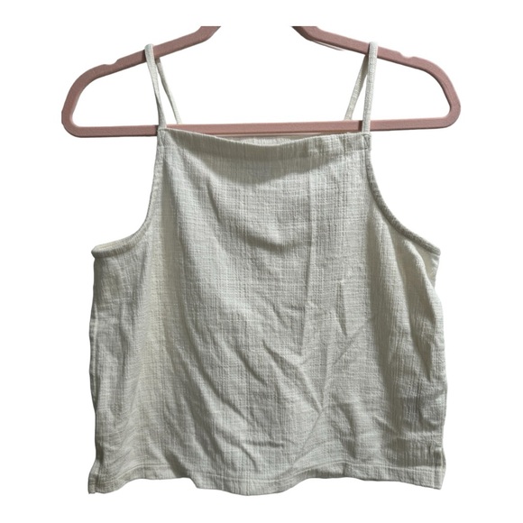 Madewell Texture & Thread Tank Top size Medium, Off white - Picture 1 of 4